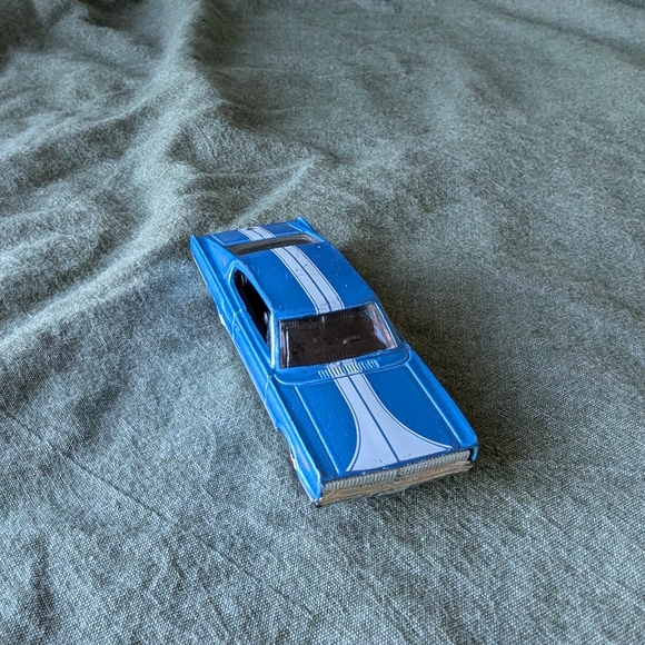 Hot Wheels Dodge Charger 87' Blue Side Drift 2001 Lime Green Car Set Mattel Toys - Picture 11 of 12